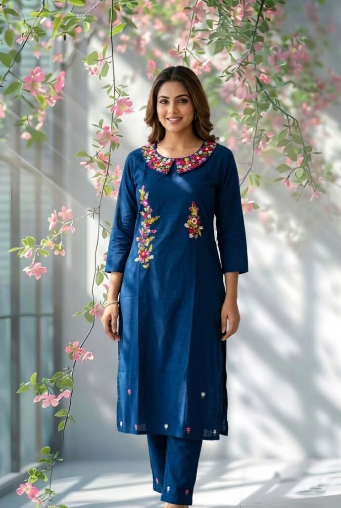 embroidered kurta sets in Hyderabad